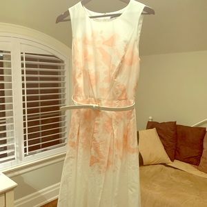 Tommy Hilfiger pink and white size 8 summer dress